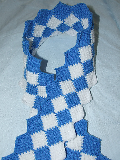 Harlequin Scarf (2009 Special Olympics)