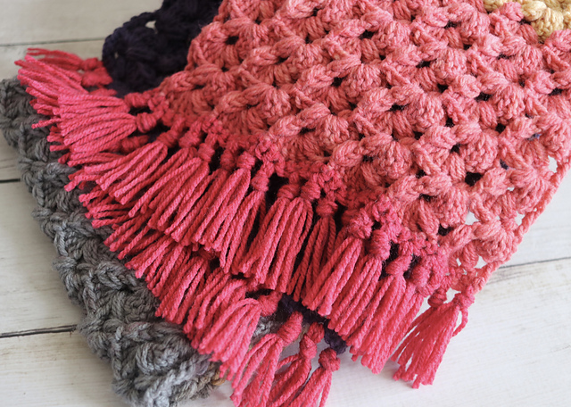 Rosebud Scarf