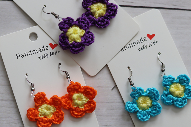 Forget Me Not Earrings
