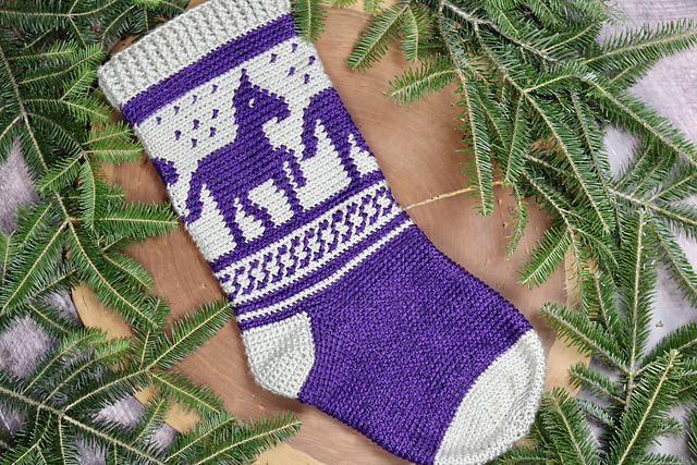 Pony Christmas Stocking
