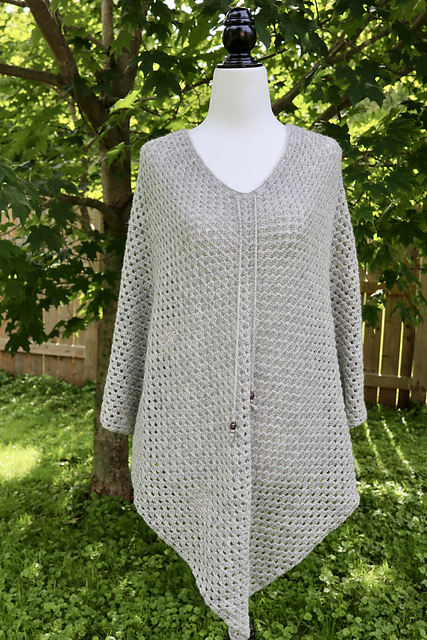 Silver Lining Poncho