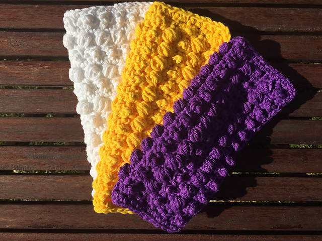 Beaded Washcloth