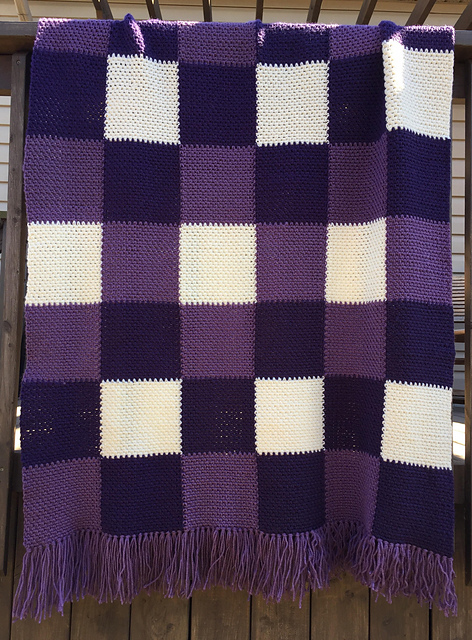 Lavender Throw