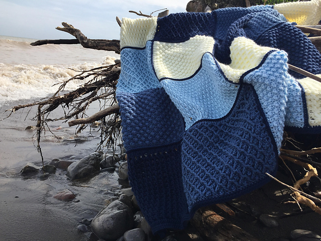 Erie Waters Throw