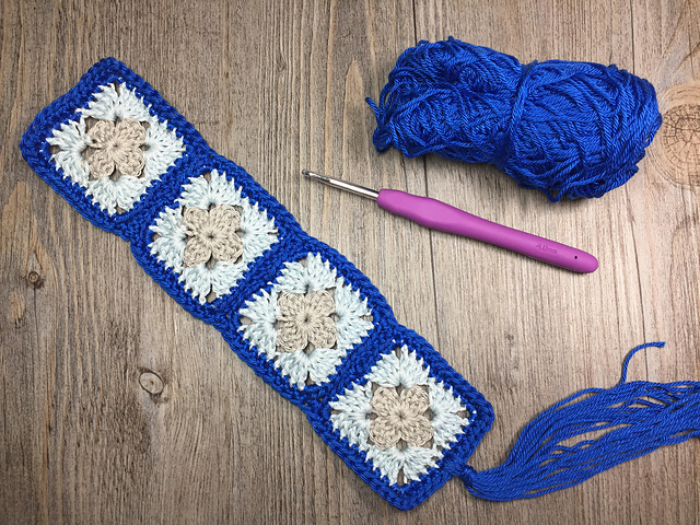 Granny Square Bookmark