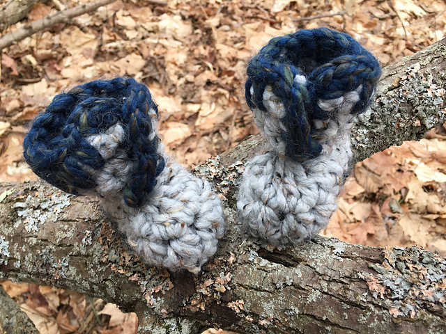 Easy Baby Booties