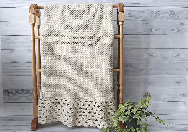 Rose Trellis Throw