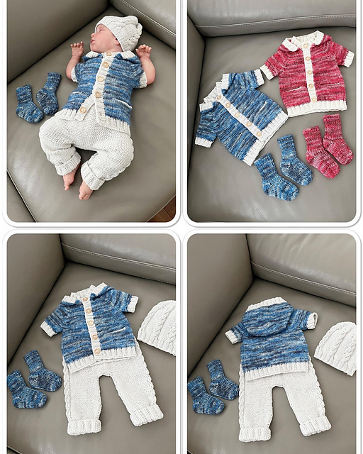 "Clay" 4 piece set