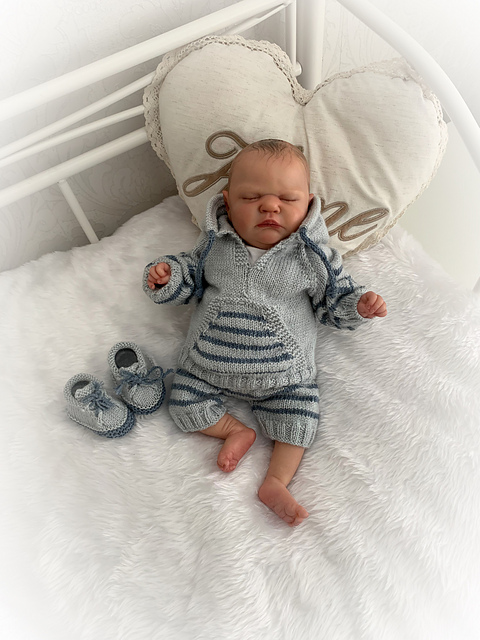 "Basil" Baby Tracksuit set