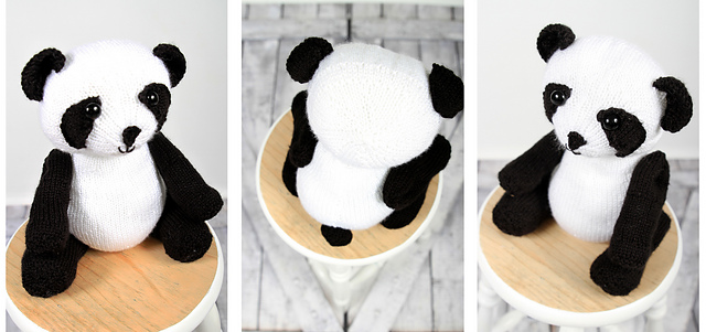 Ravelry: Patch the Chubby Panda pattern by Sandy Carter