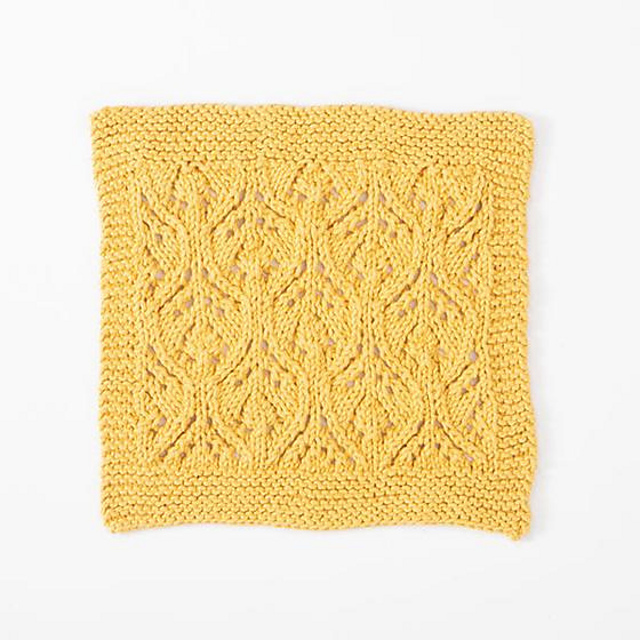 Daisy Lace Dishcloth