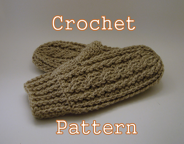 Fisherman Mittens