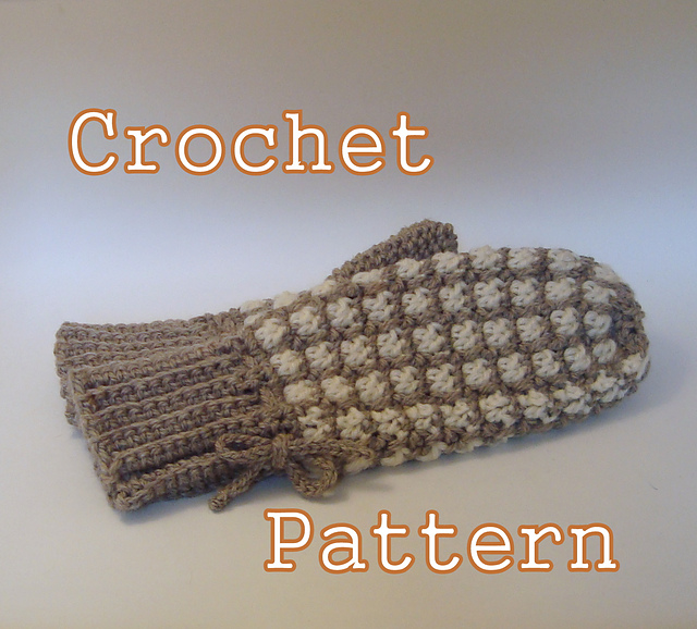 Checked Mittens