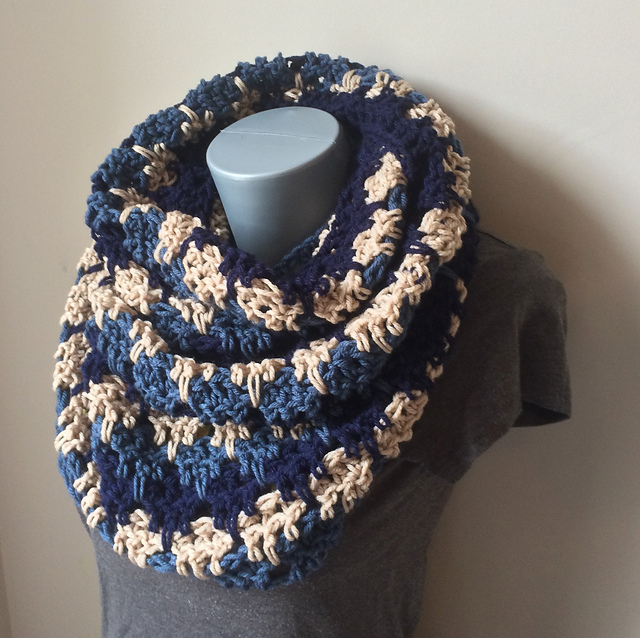 Bleeding Heart Infinity Scarf