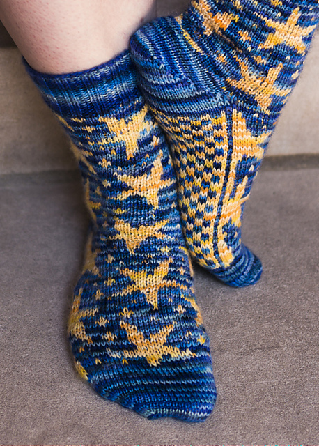 Starry Night Socks
