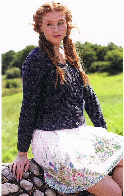 Ravelry: Cable Hearts Cardigan pattern by Sian Brown Knitwear Design
