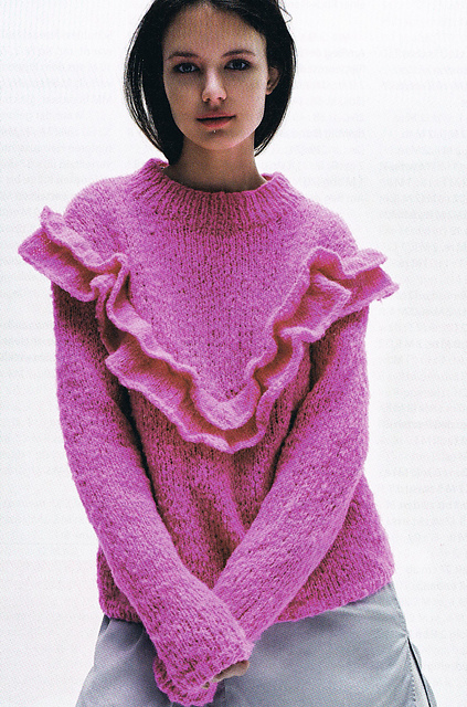 Modell 26 - Rüschenpullover