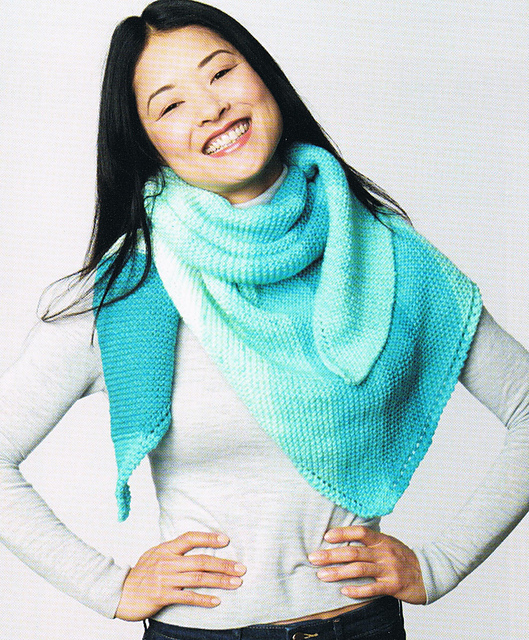 Sideways Shawl