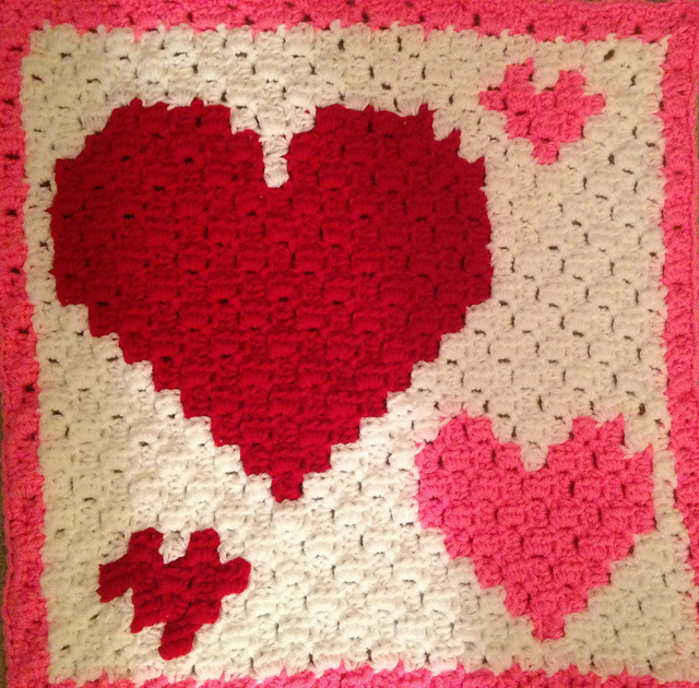 Hearts Pixel Graph