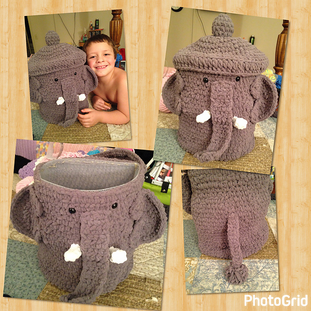 Storage Basket - Elephant