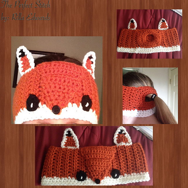 Fox Ponytail Headband