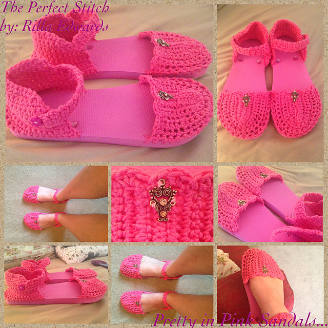 Pretty In Pink Sandals