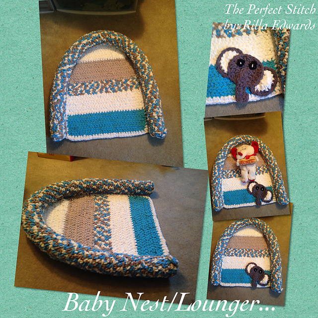 Elephant Baby Nest/Lounger