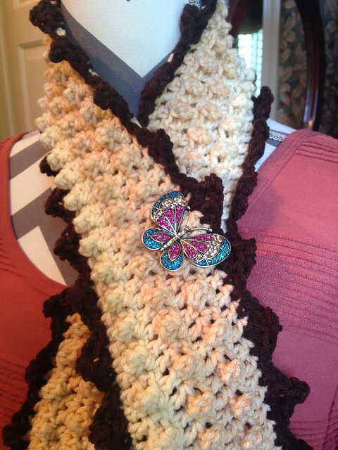 Triple Loops Scarf