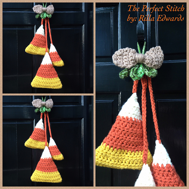 Fall Door Hanging - Candy Corn