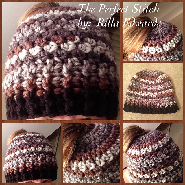 Ashes Messy Bun/Ponytail Hat
