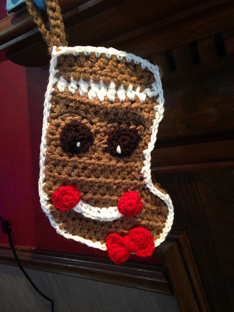 Gingerbread Gift Stocking