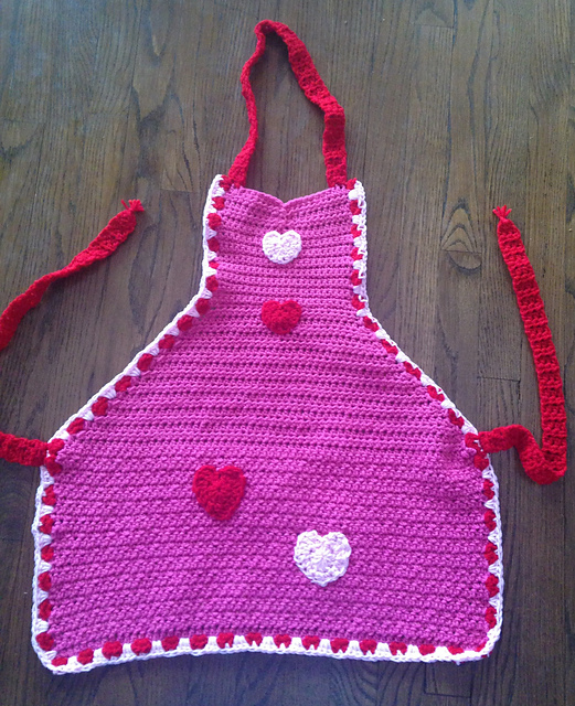 Hearts Apron