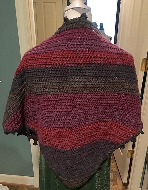 Desert Sunset Shawl