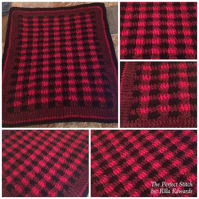 Plaid Baby Blanket