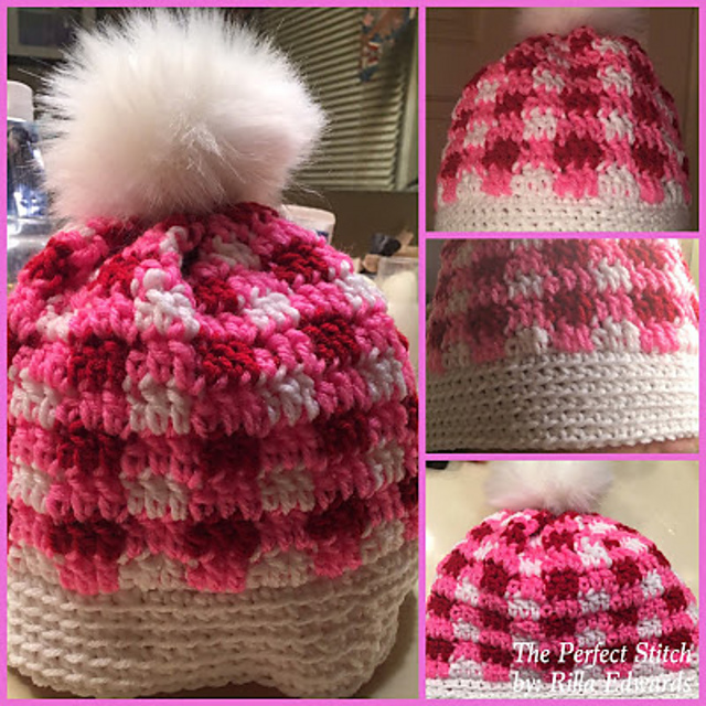 Love is in the Air Plaid Hat