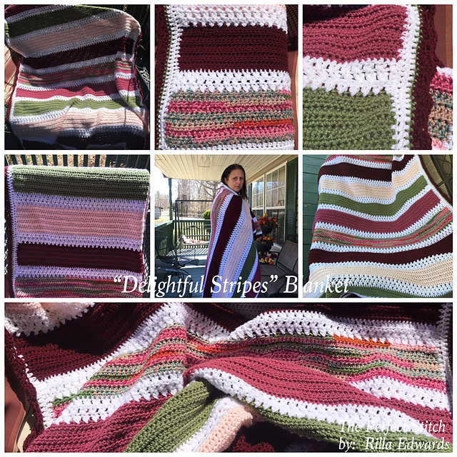 Delightful Stripes Blanket