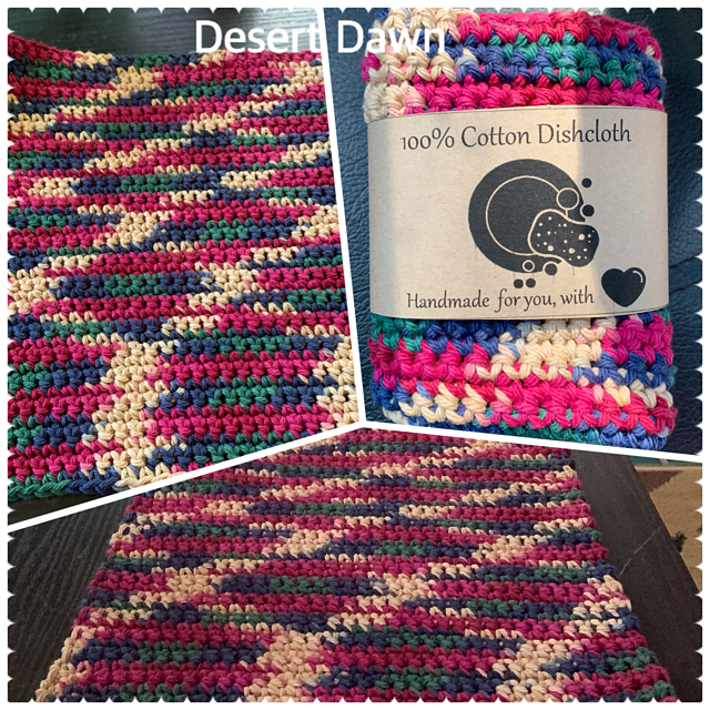 Desert Dawn Dishcloth