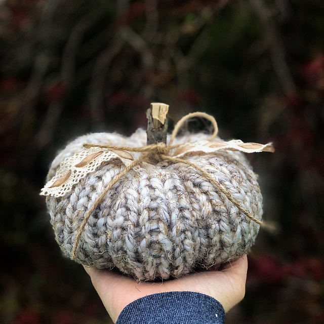 Knitted Pumpkin