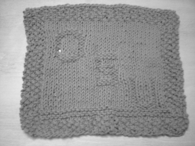 Ohio State University Dishcloth