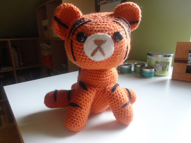 Huggable Tiger Amigurumi