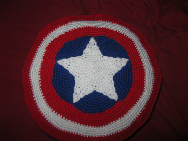 Captain America Pillow
