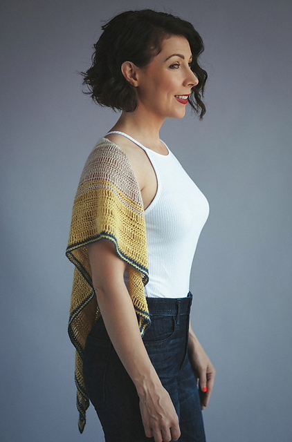 Presence Triangle Shawl