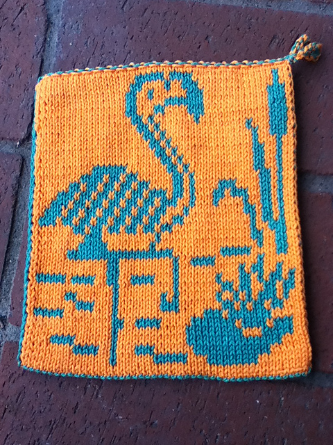 Spülirätsel Flamingo
