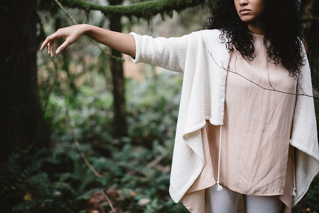 Long Square Cardigan