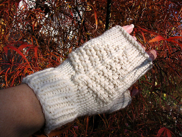 Festivus Fingerless Mitts