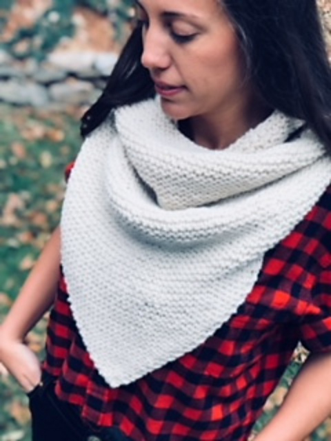 Knit Bandana Cowl