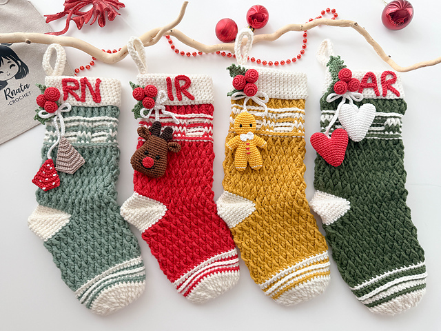 Crochet Christmas Stocking