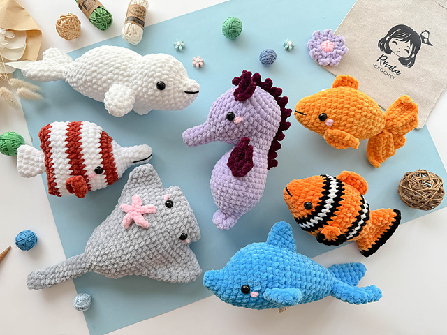 Plush Sea Animals