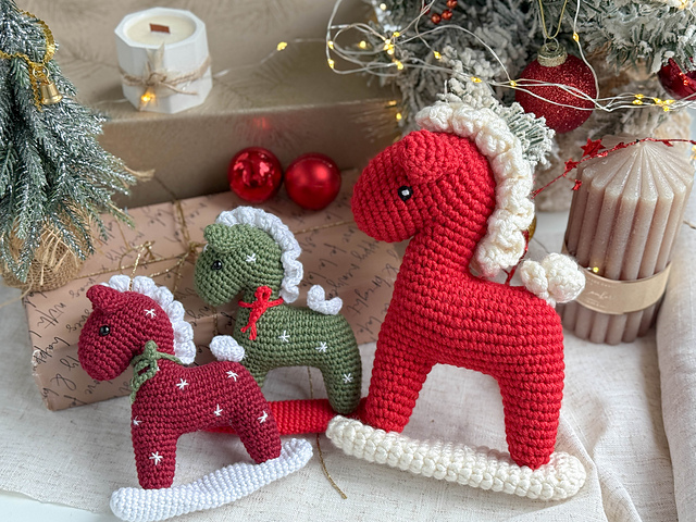 Christmas Rocking Horse