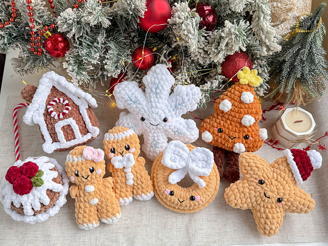 Christmas Gingerbread Ornaments